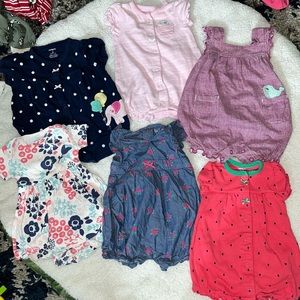 3m babygirl rompers